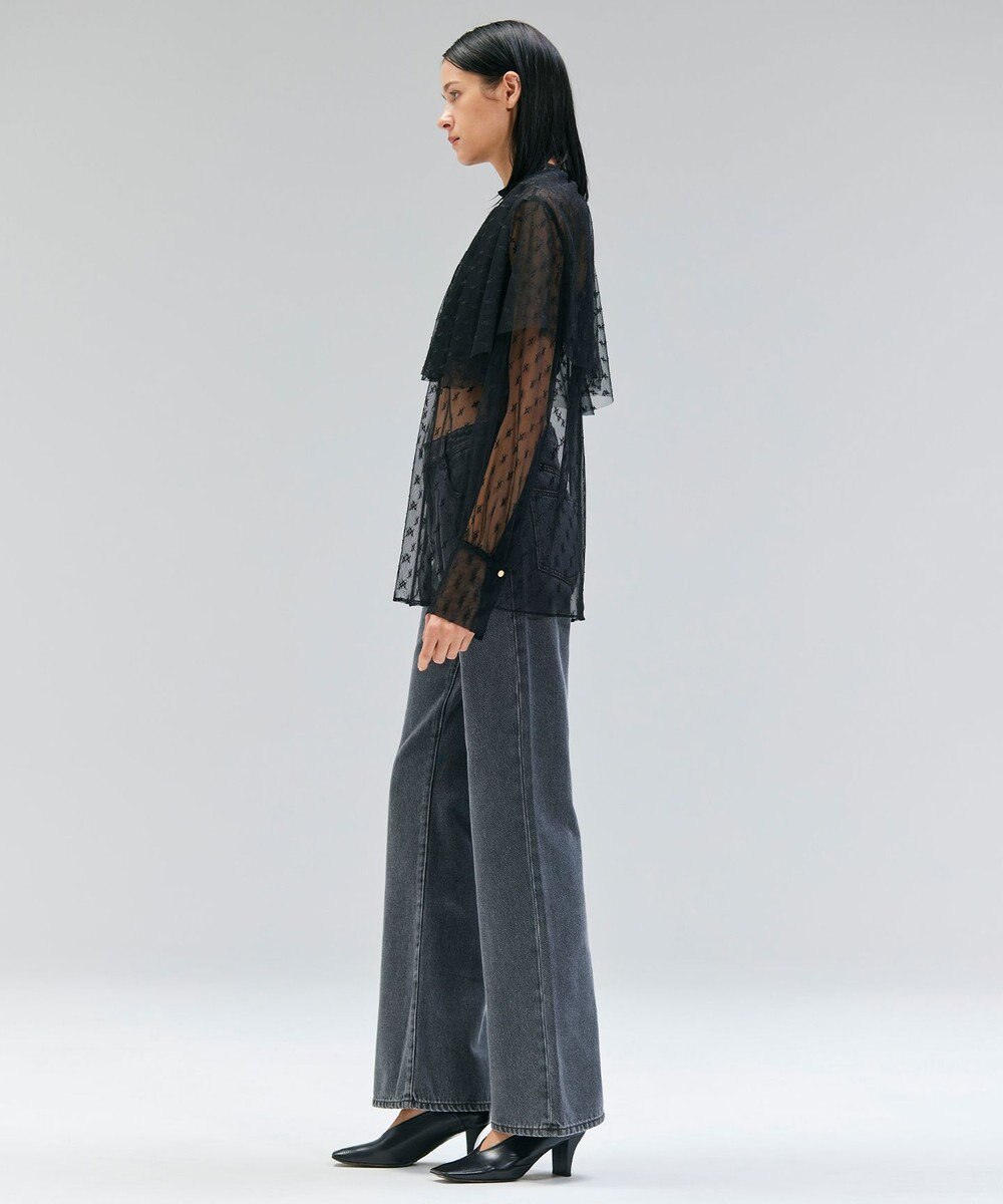 BEIGE， 【洗える・Oggi 11月号掲載】CLOVIS / ケープデザイン総レースブラウス 