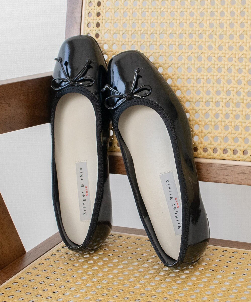 Bridget Birkin ＜3E＞【Bridget Birkin Walk】シンプルリボンバレエパンプス 