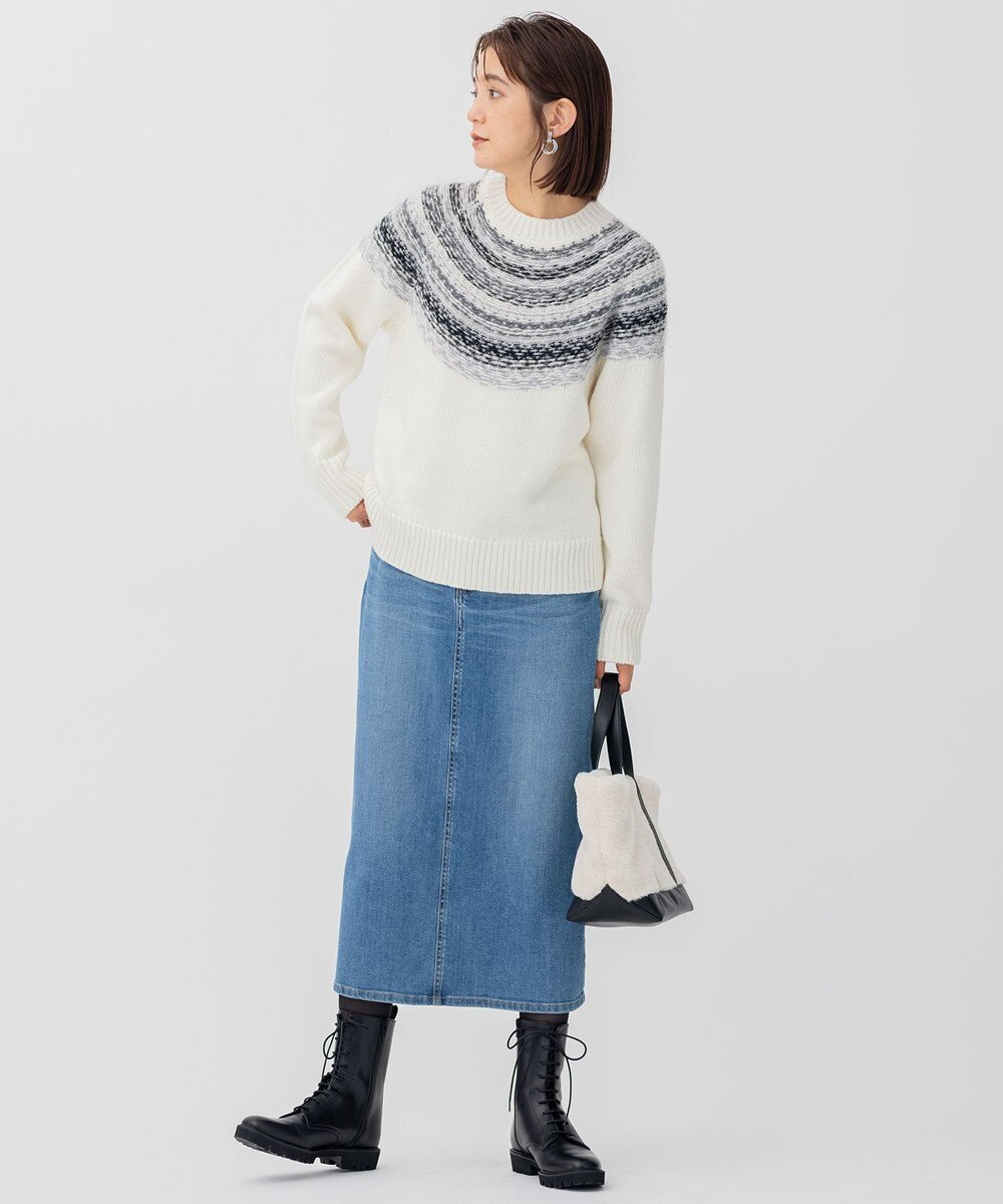 23区 L 【CLASSY.12月号掲載】フェアアイル ニット 