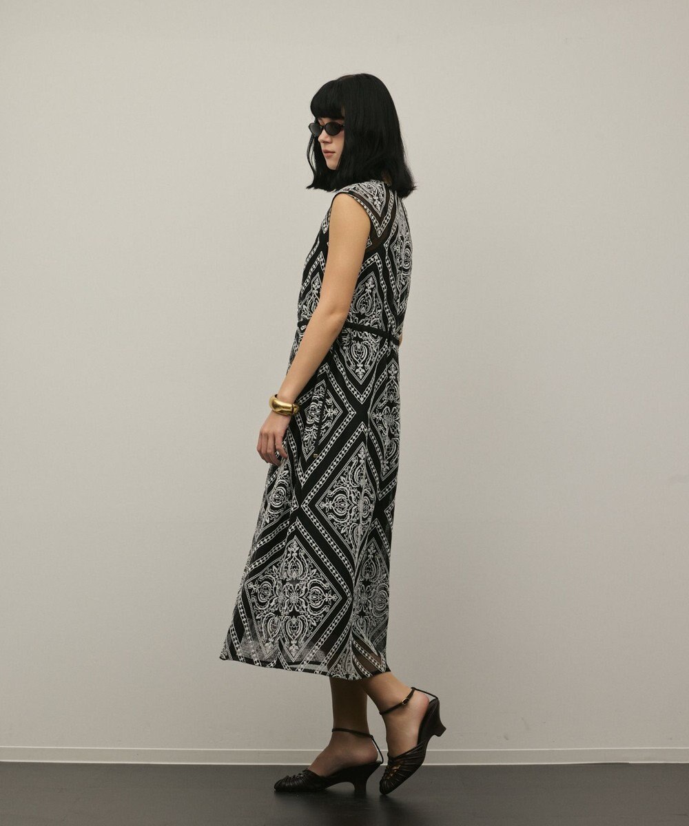 GRACE CONTINENTAL 刺繍ジレワンピース 