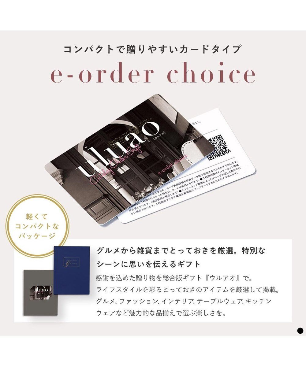 PRESENTERS ROOM uluao(ウルアオ) e-order choice(カードカタログ) ＜ポントカサステ カード＞ 