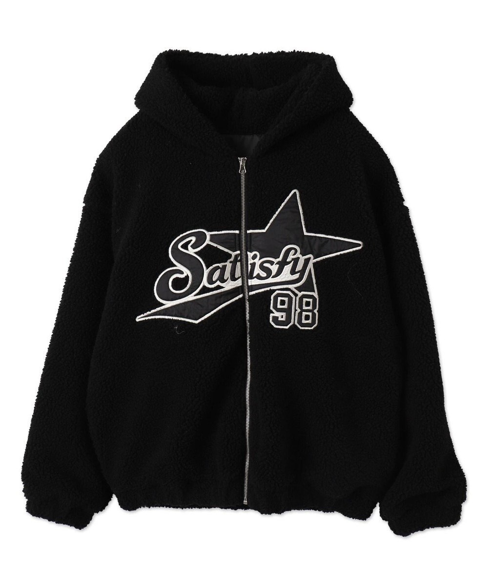 WEGO ロゴボアパーカー 