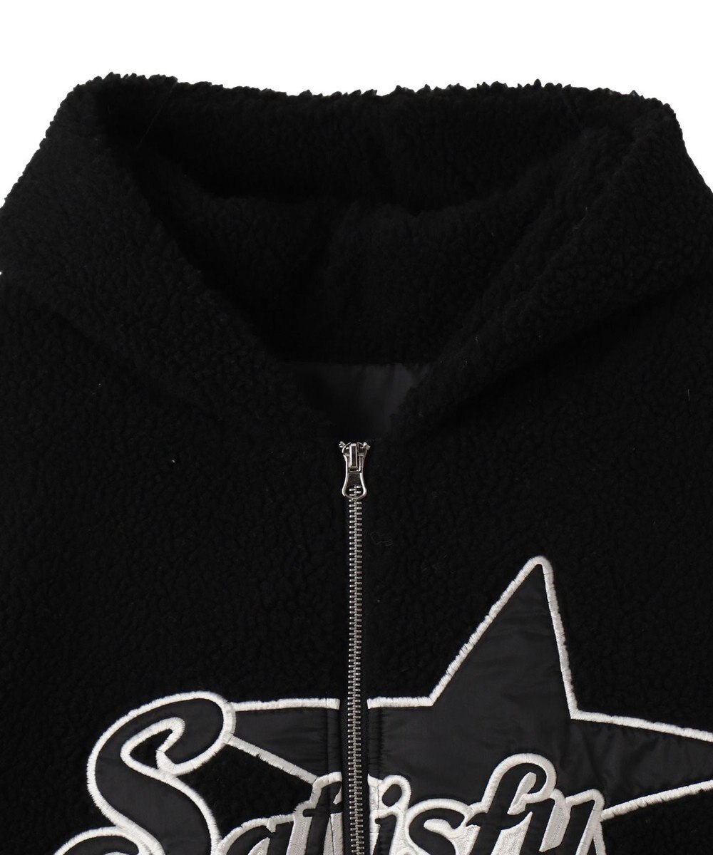 WEGO ロゴボアパーカー 