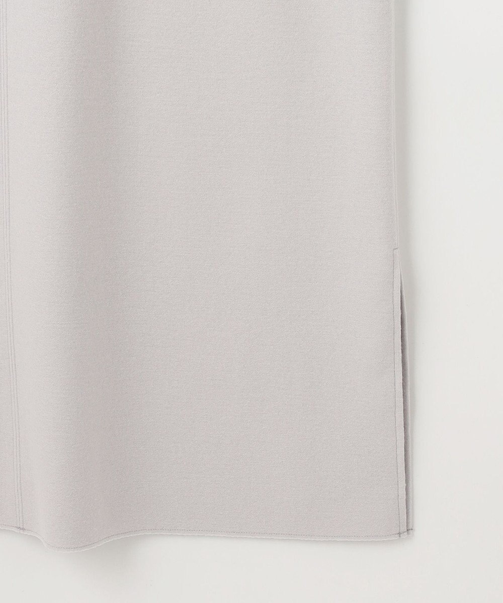 自由区 【WEB限定】ウールミルドジャージー Vネックジャンパースカート 