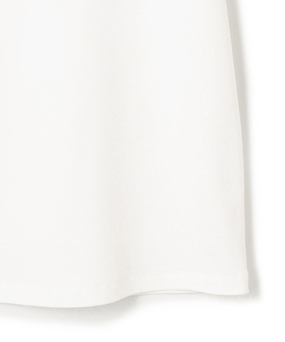 23区 【好評につき新色追加/汗じみ防止】エンブロイダリージャージー レースキャミソール付き カットソー 