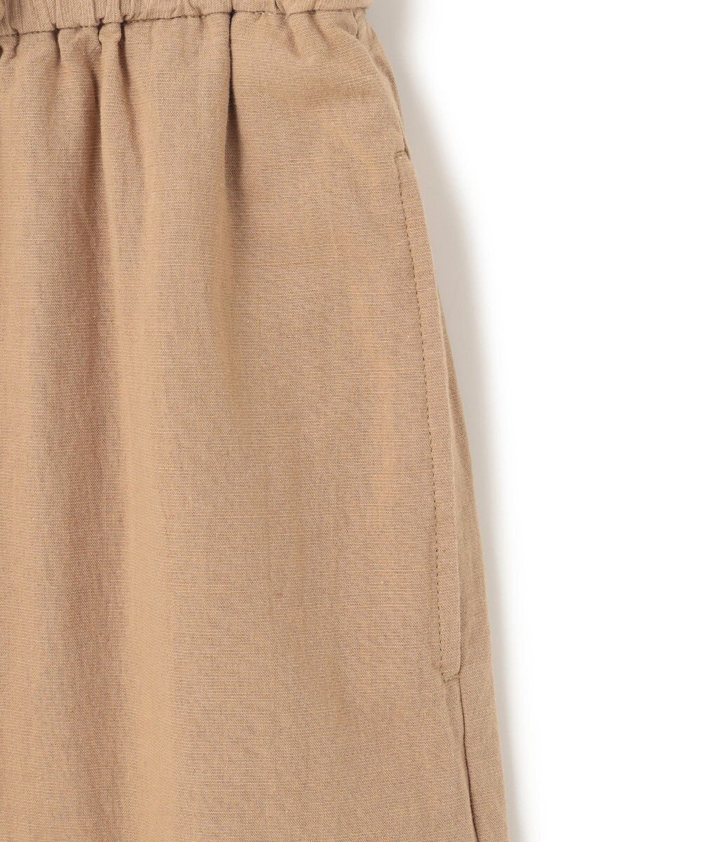 J.PRESS YORK STREET 【WOMEN】ワンウォッシュリネンコットン ワイドパンツ 