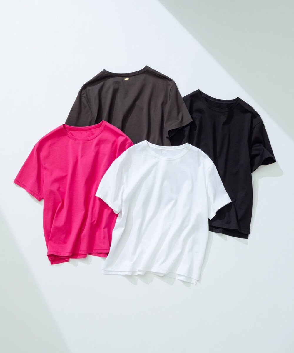 23区 S 【洗える】ハイエンド クルーネック Tシャツ 