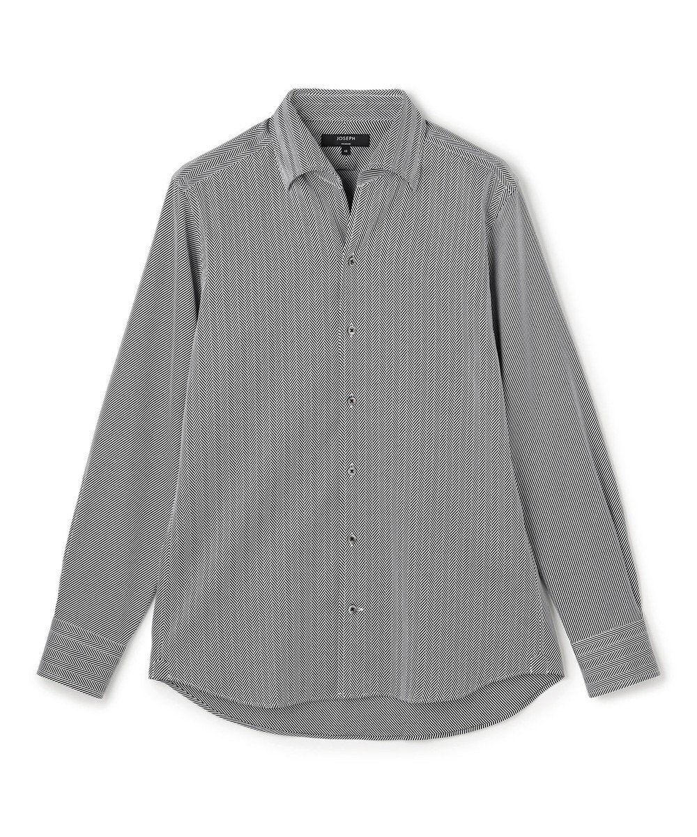 JOSEPH HOMME 【ドレスシャツ】ツイルヘリンボンクレイジー 