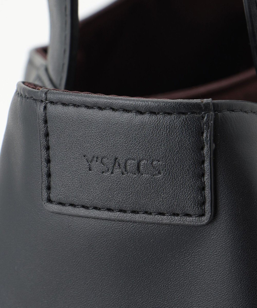 Y'SACCS カウレザー　3層構造すっきりトートバッグ 