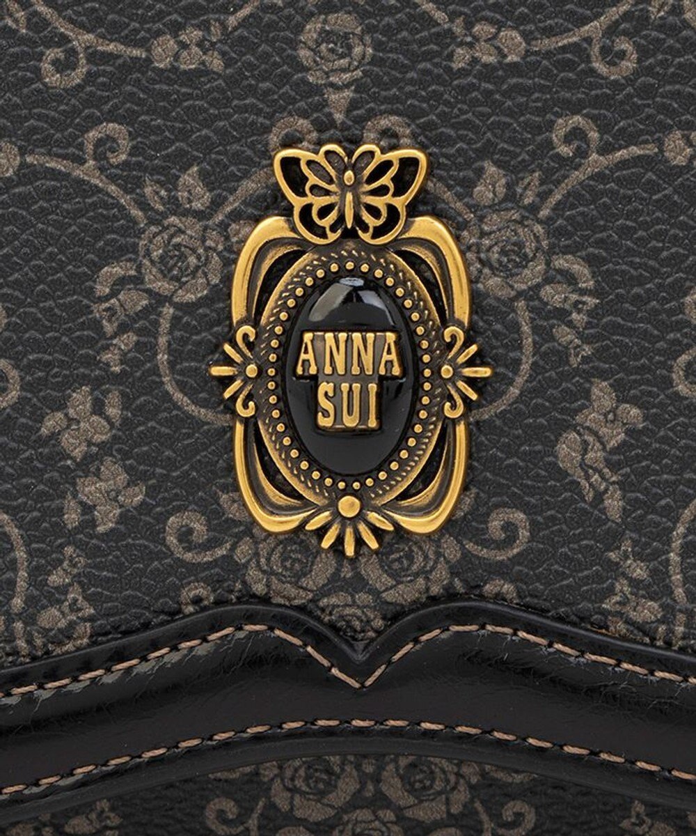 ANNA SUI リーブル 内Lファスナー二つ折り財布 