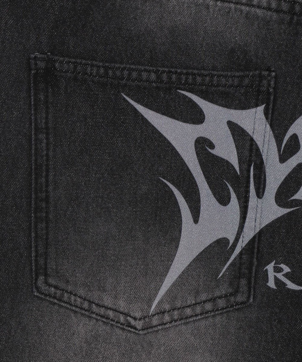 WEGO トライバルデニムパンツ 