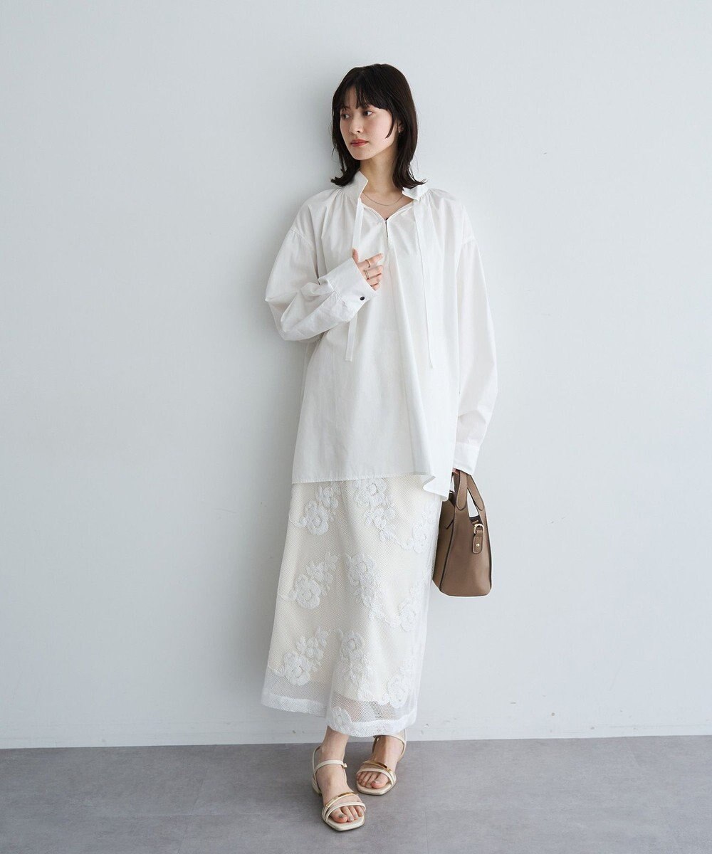 YECCA VECCA タイプライタースキッパーオーバーシャツ 