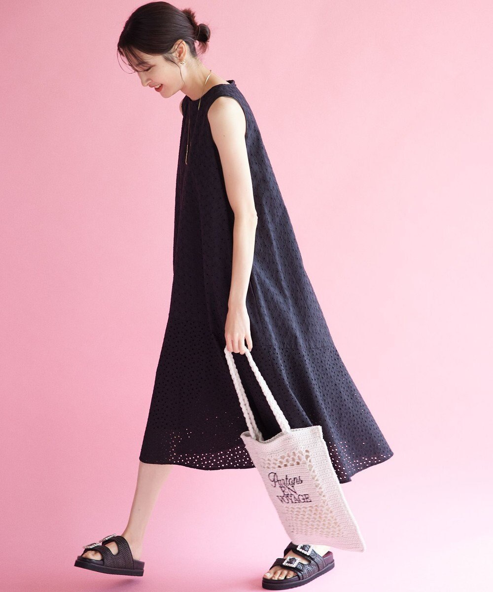 組曲 レタリングクロッシェトート バッグ 