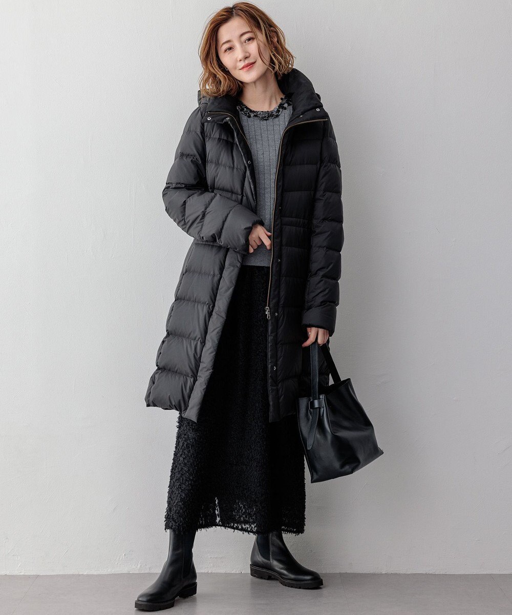 23区 L 【VERY掲載/新色追加】シレータフタ ロング ダウンコート 