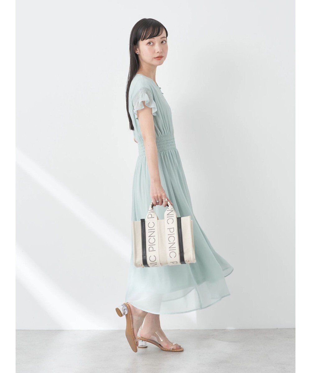 earth music&ecology シャーリングワンピース 