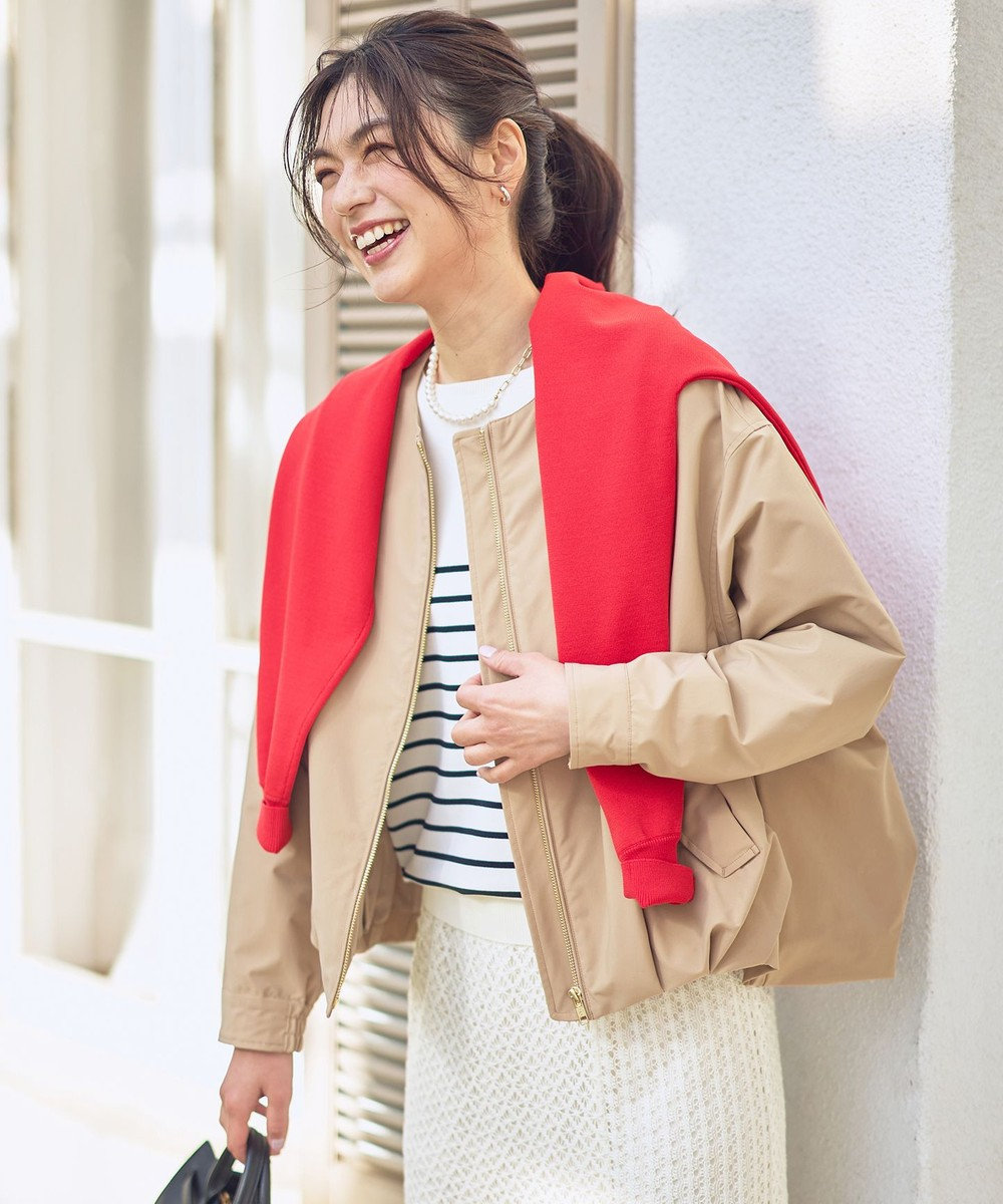 ANY L 撥水バルーンブルゾン 