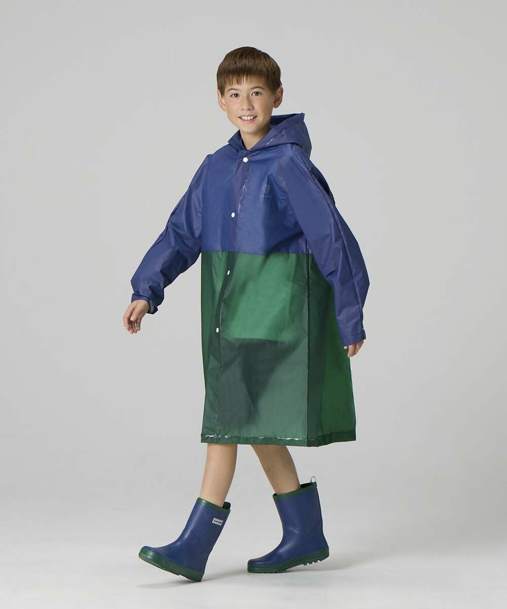 BEAMS SCHOOL シームレスレインコート 