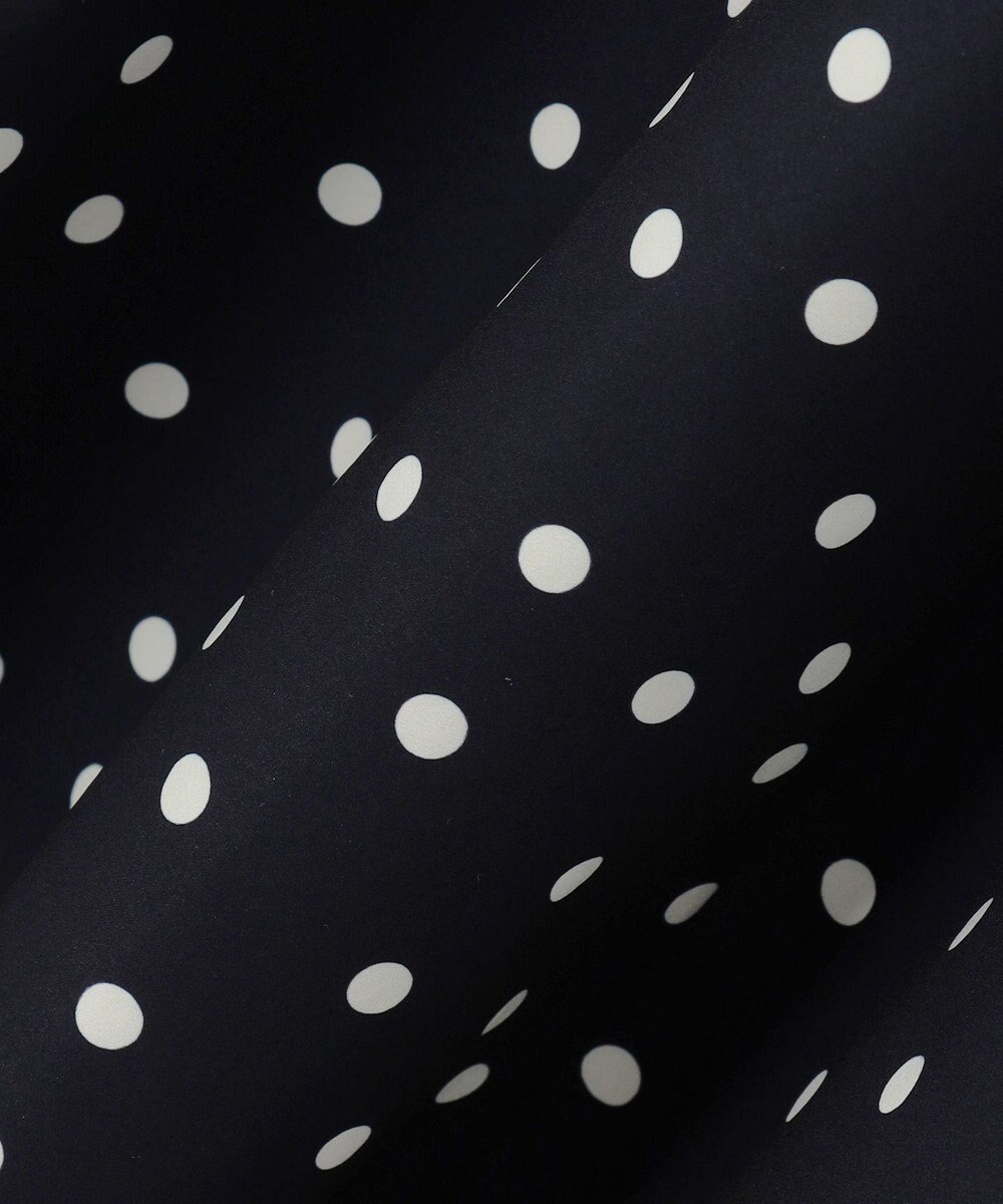 組曲 【前後着用可】シフォンオーガンプリント ボウタイワンピース 