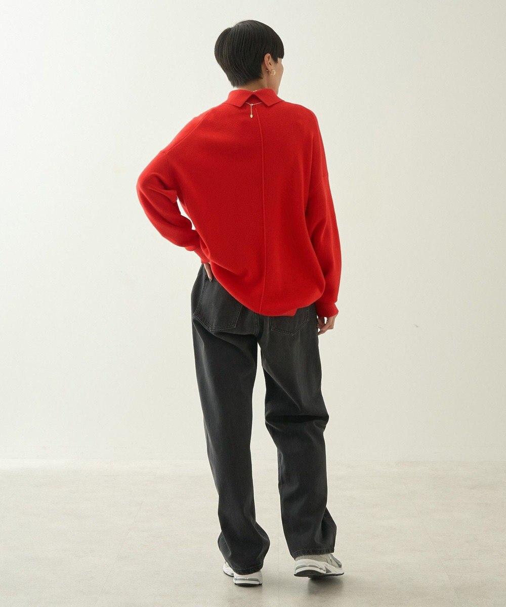 AMERICAN HOLIC ブラッシュヤーンタートルネックニットプルオーバー 