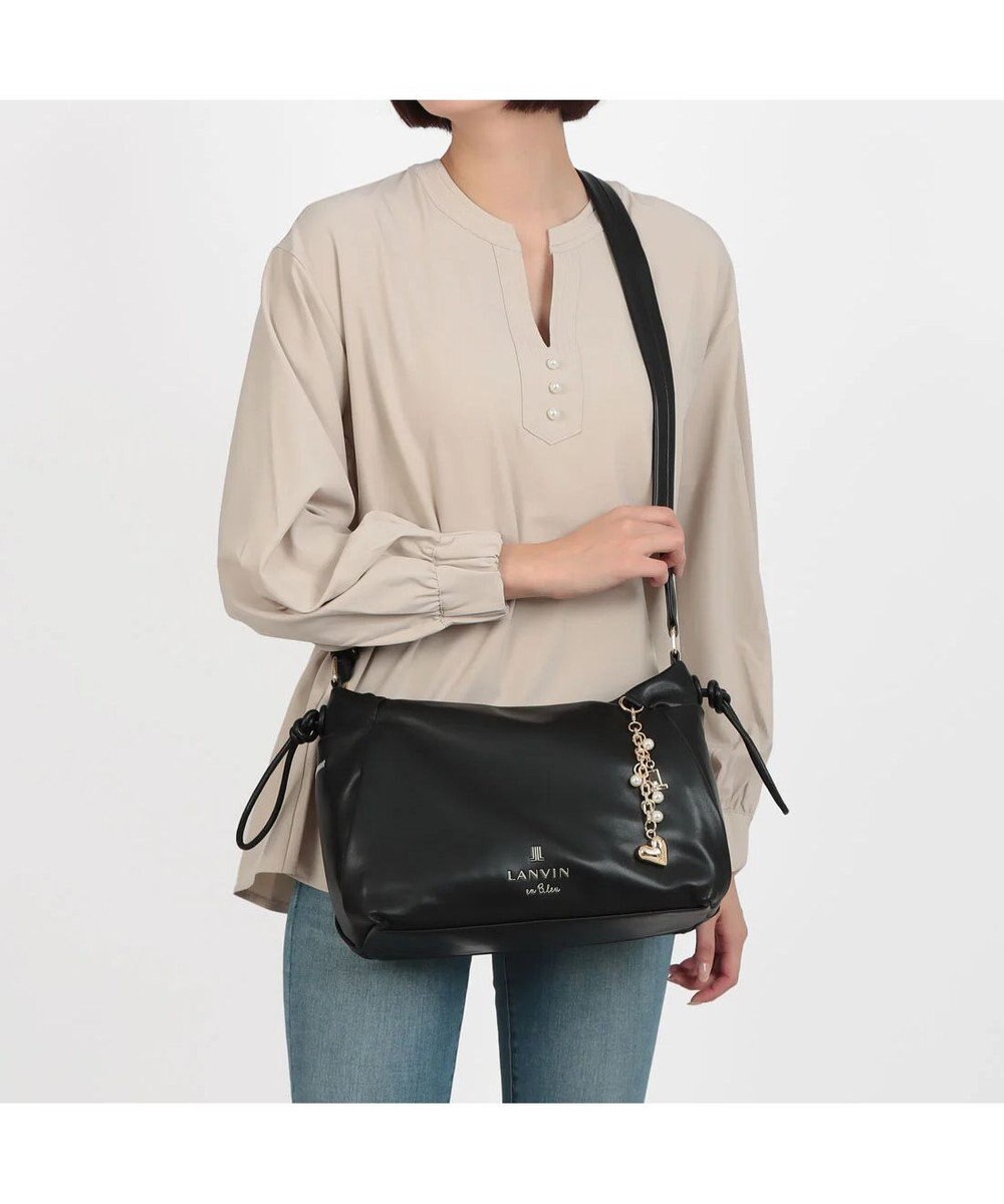 LANVIN en Bleu スフレ ショルダーバッグ 