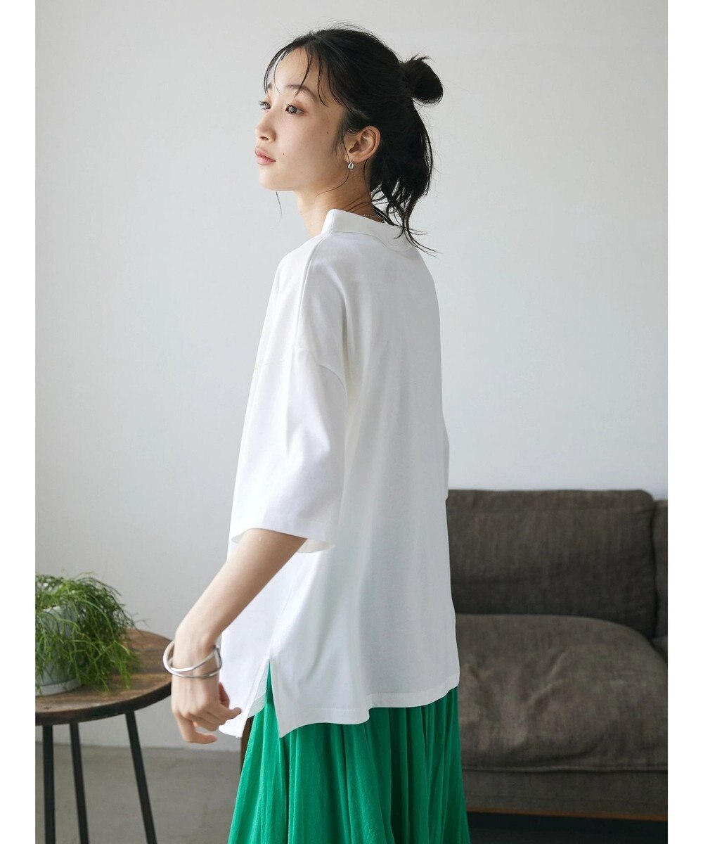 CRAFT STANDARD BOUTIQUE シルケット天竺　ロゴＰＴボトルネックＰＯ　５／Ｓ 