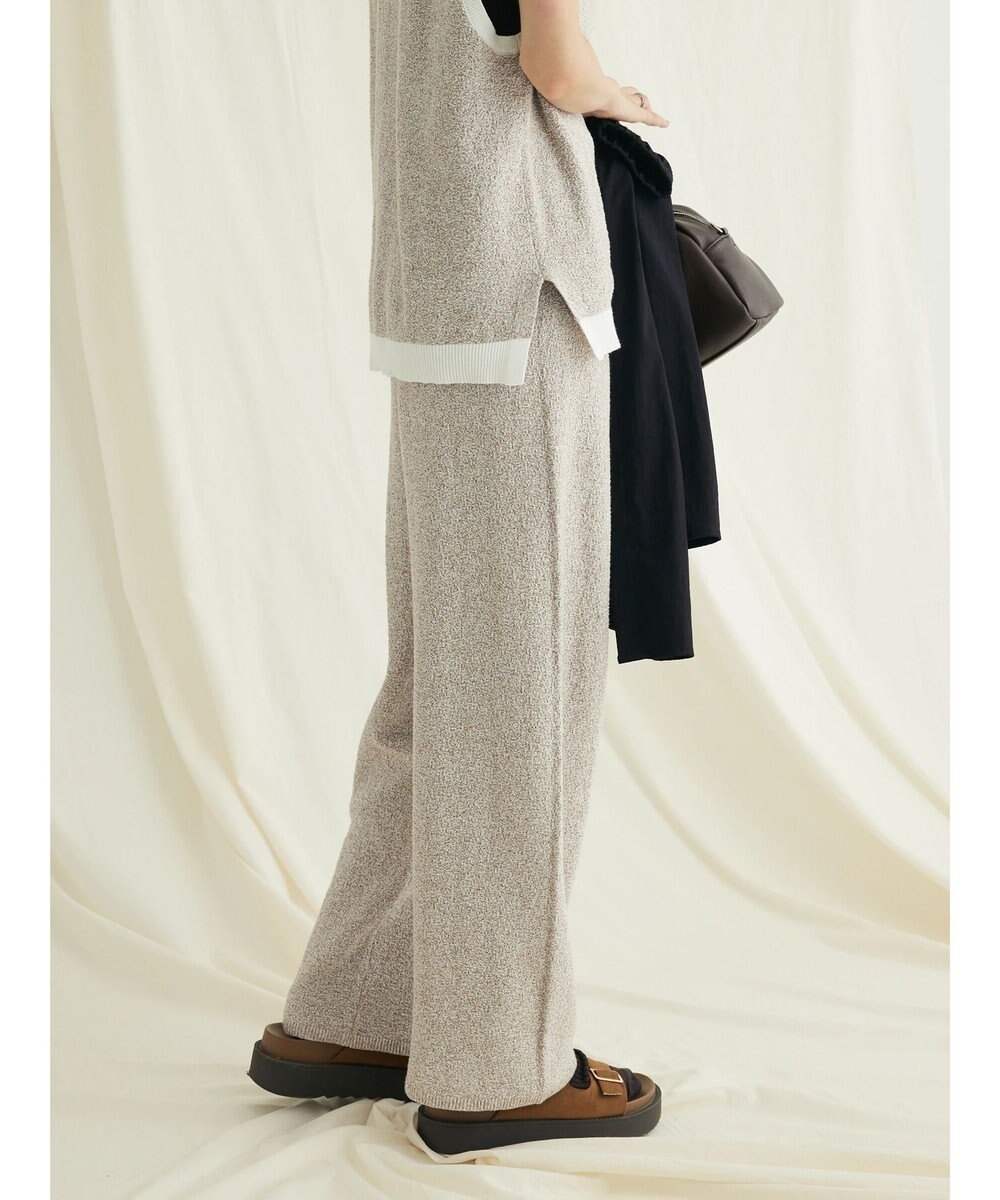 CRAFT STANDARD BOUTIQUE リンクス編みニットパンツ 