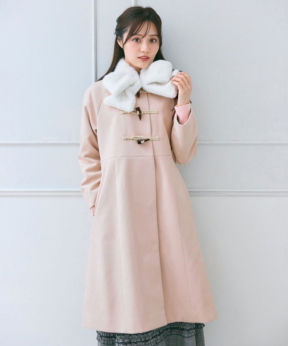 Feroux ダッフルデザインAライン コート 