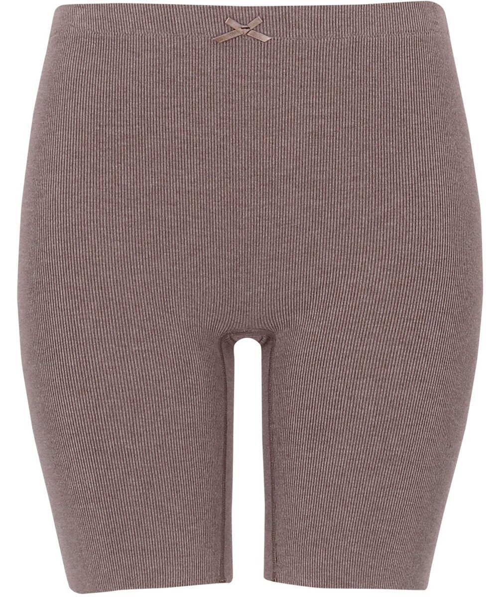 Wing あったかオーバーパンツ 薄手 アウターにひびきにくい 毛パン 3分丈 秋 冬 ER0612 ウイング／ワコール 