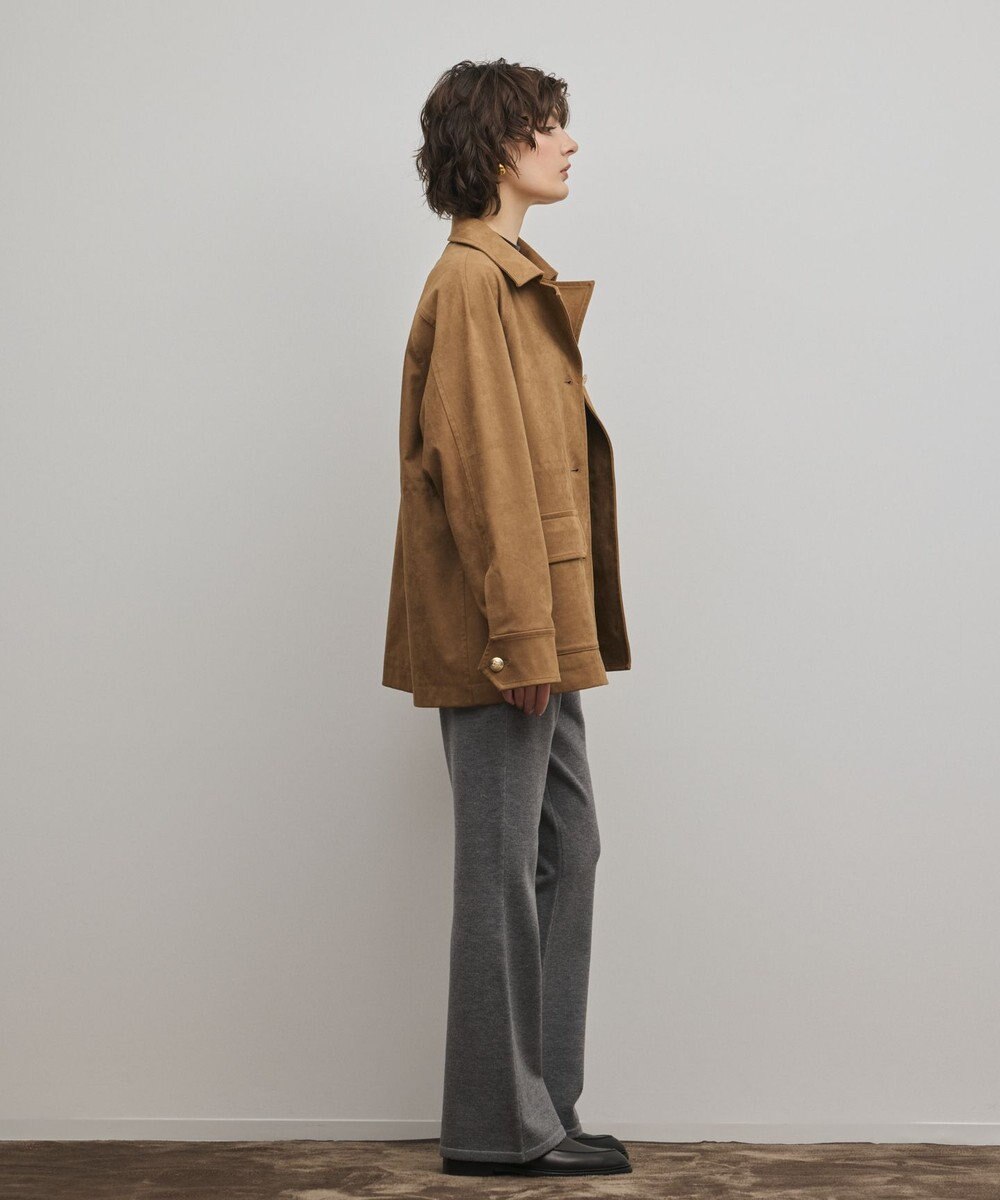 GRACE CONTINENTAL スウェットライクニットパンツ 