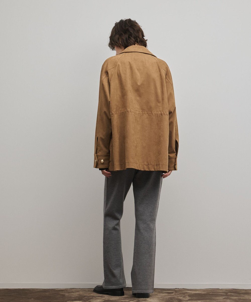 GRACE CONTINENTAL スウェットライクニットパンツ 