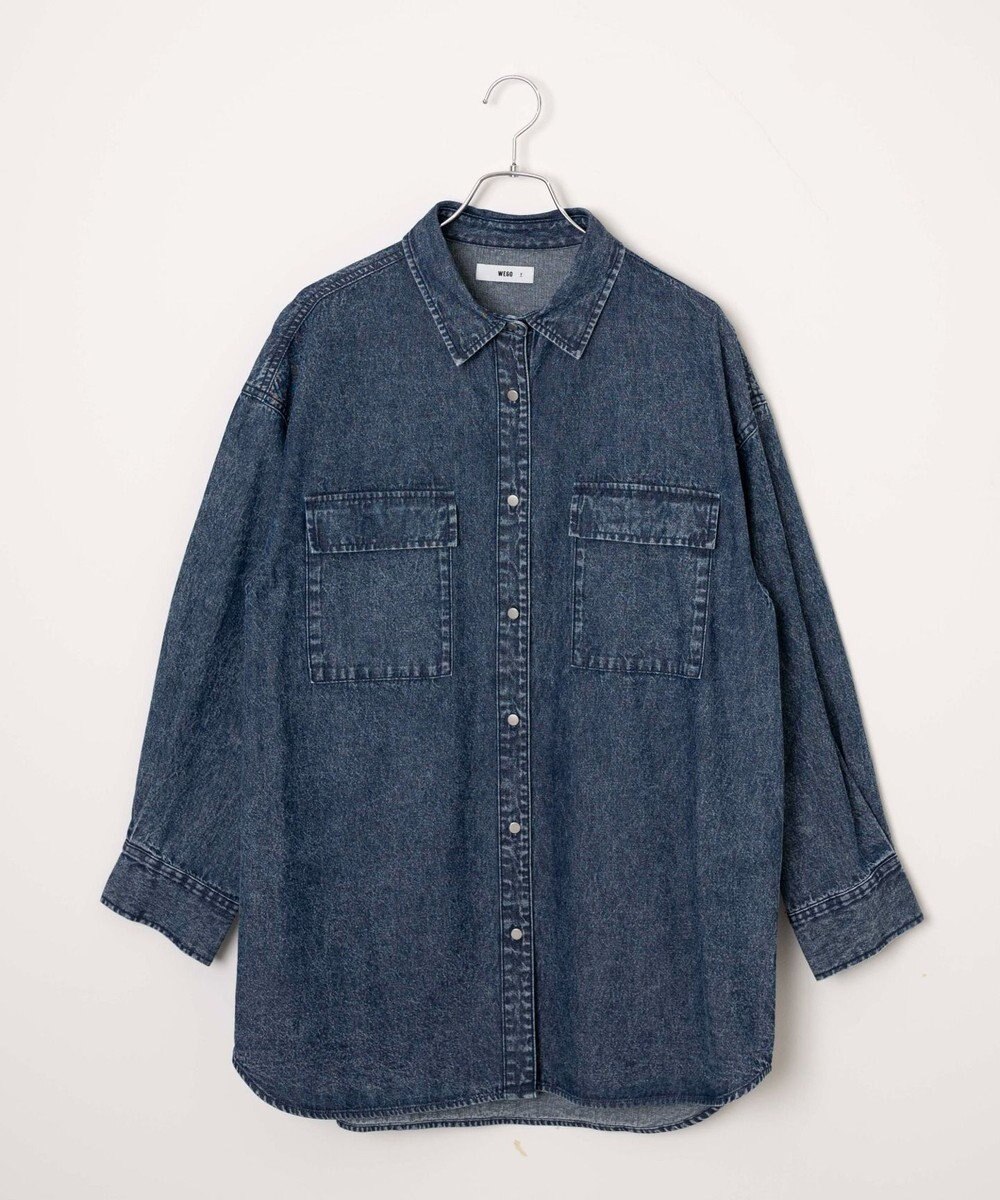 WEGO デニムBIGシャツ 
