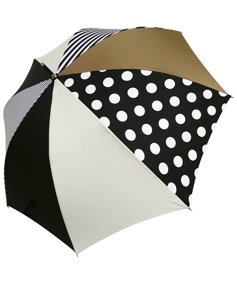 +RING レディース向け プラスリング 雨傘（長）60cm BLK T1146 