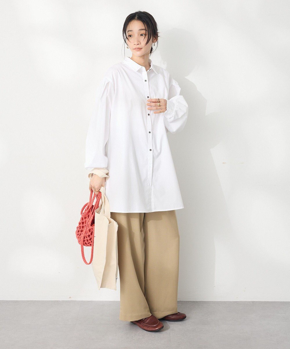 CRAFT STANDARD BOUTIQUE シワ軽減/イージーケアビッグシャツ 