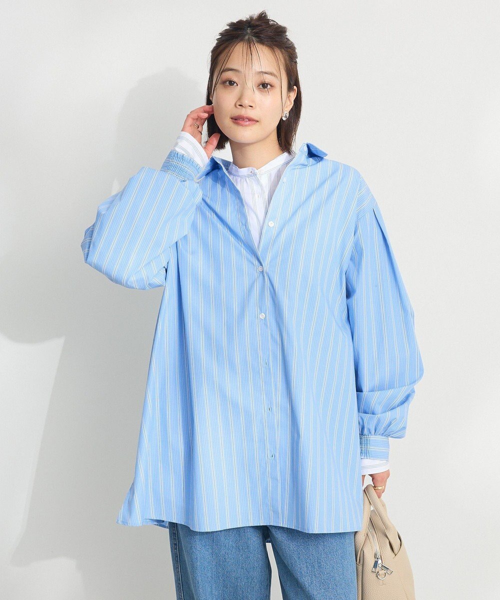 CRAFT STANDARD BOUTIQUE シワ軽減/イージーケアビッグシャツ 