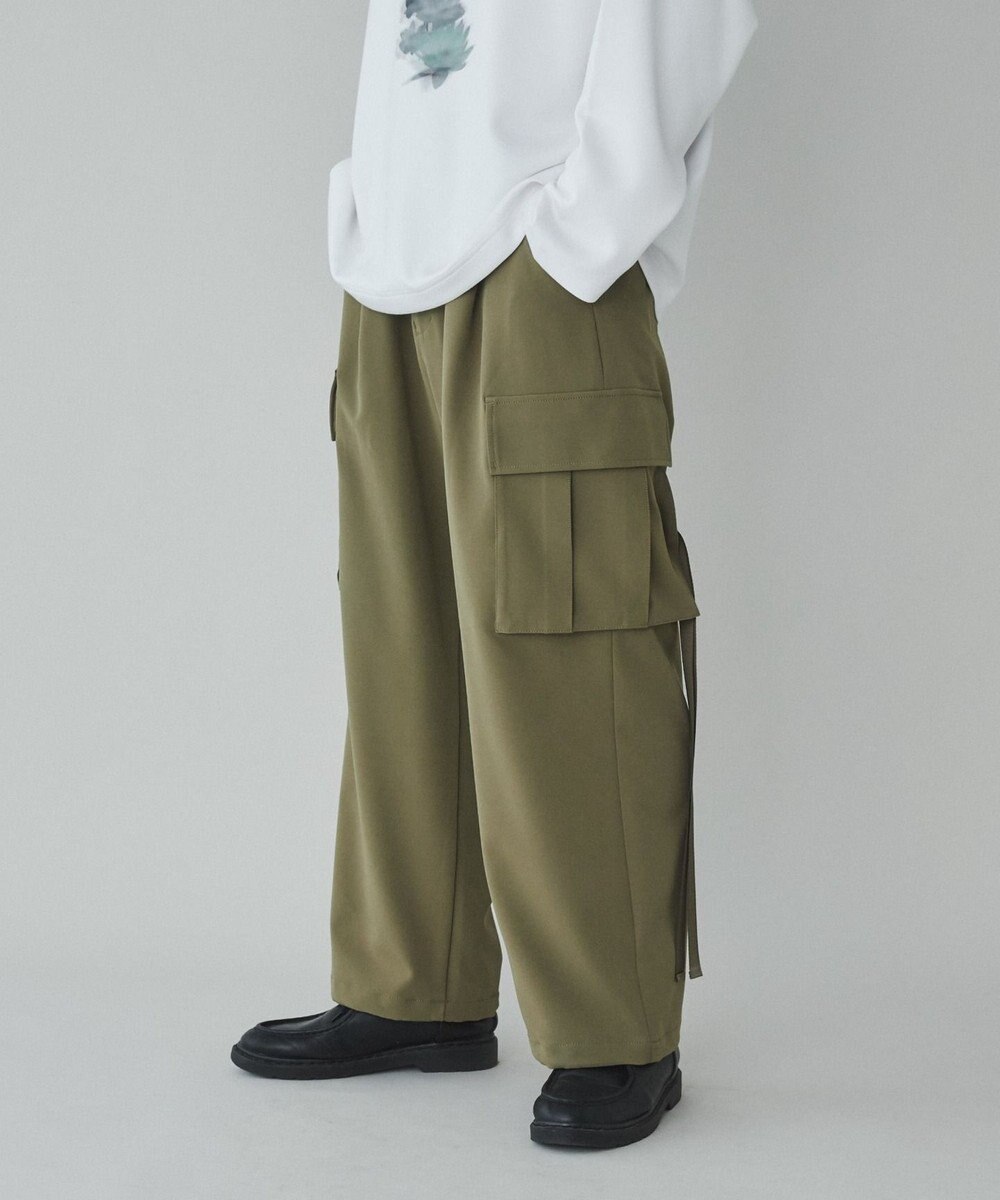 WEGO 【ユニセックス着用ITEM】トロミカーゴスラックス 