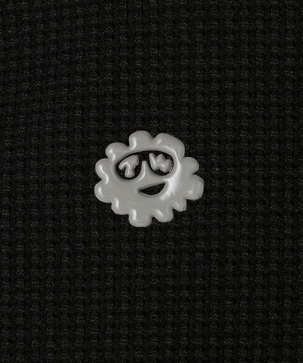 PW CIRCULUS 今が旬トップス！【ドライな肌触り / UV遮蔽率98.9% UVカット / ストレッチ】【MEN】ワッフルハーフジップトップス  ゴルフ 