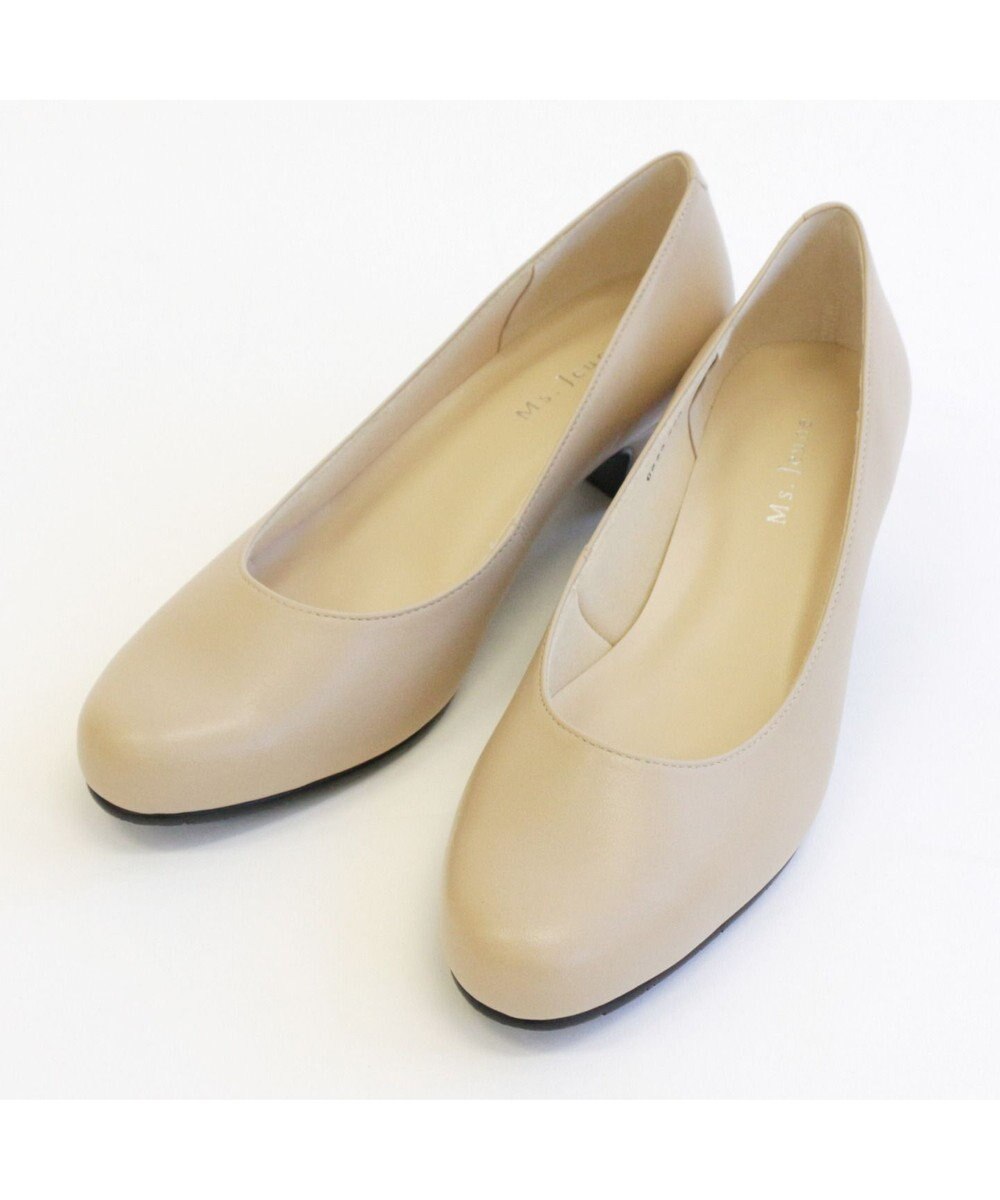 Pointer 日本製 ラウンドトゥパンプス 