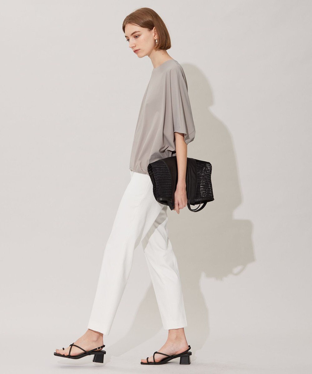 ICB 【接触冷感・UVカット・速乾・洗える】マットスキューバ ドルマンスリーブプルオーバー 