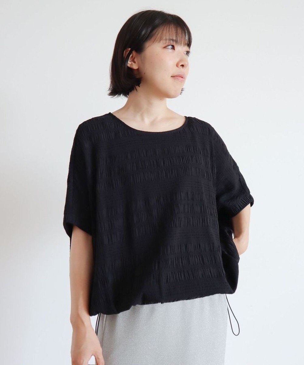 Green Parks ドロスト表面感プルオーバー 