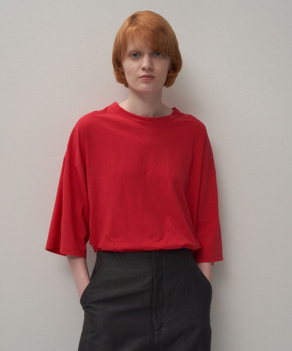 ATON SHRINK FRESCA JERSEY | ワイドスリーブＴシャツ 