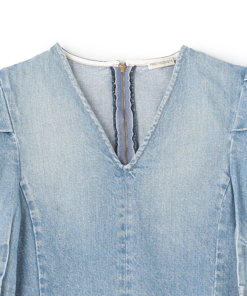 BEIGE， PROTAGONISTA / デニムブラウス 
