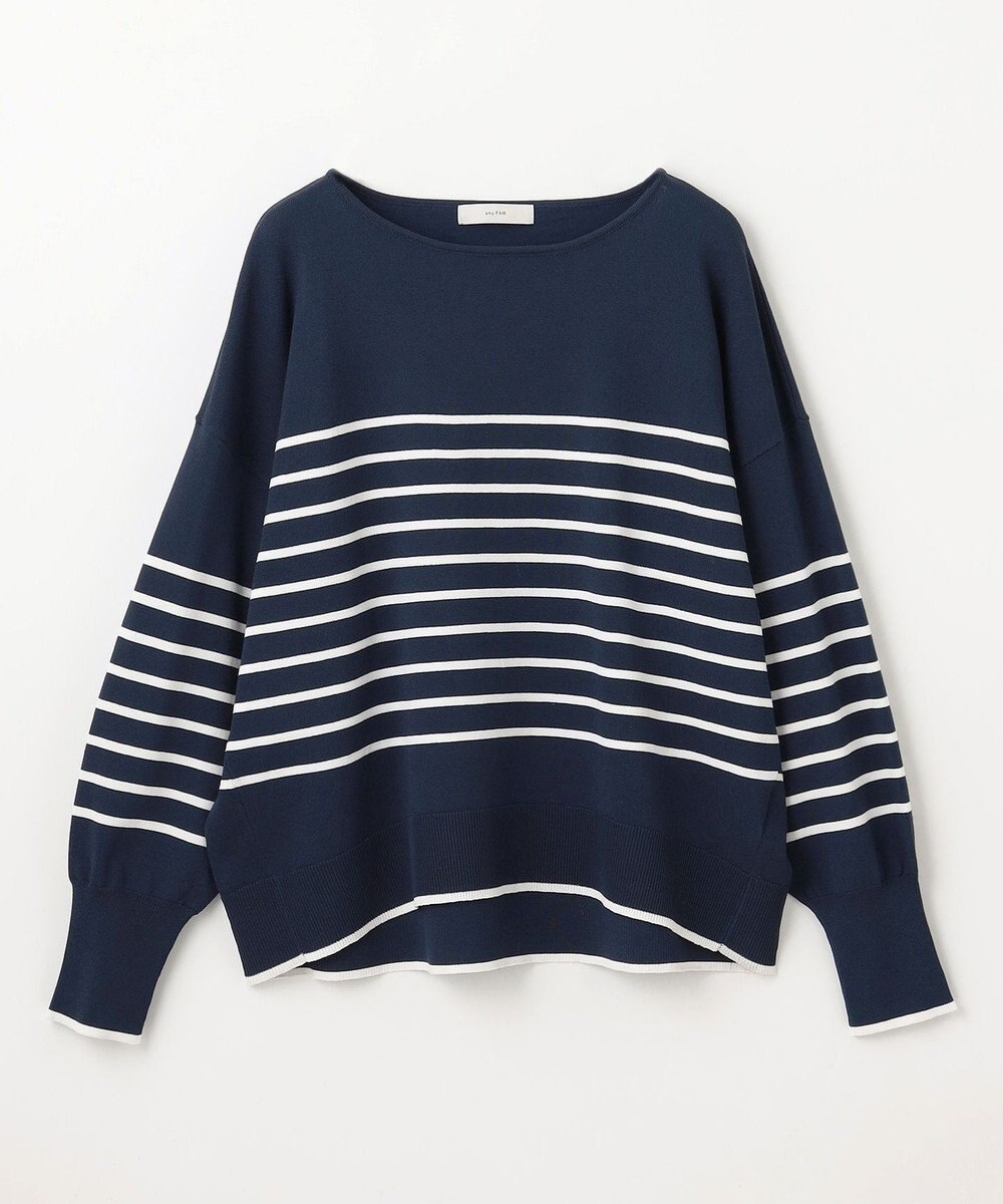 ANY バスクボーダーニットプルオーバー 