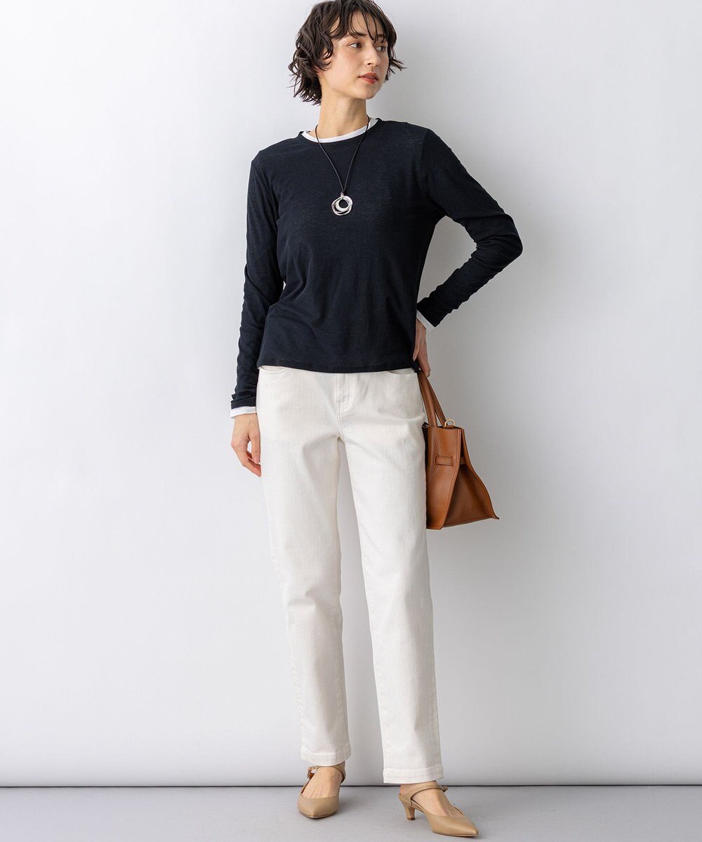 23区 S 23区DENIM ストレートフィット デニムパンツ 