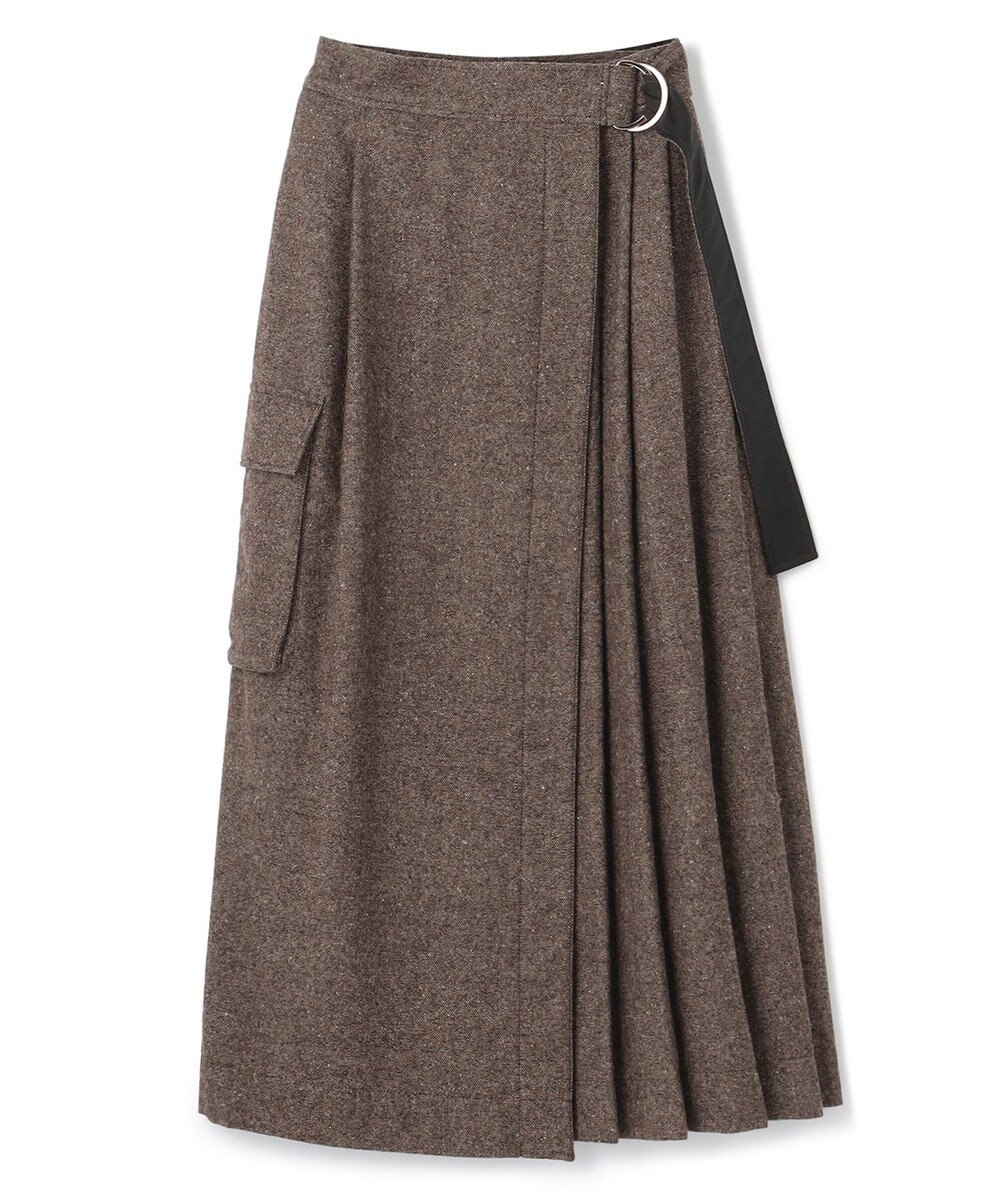 uncrave ネップツイード スカート（uncrave WHITE） 