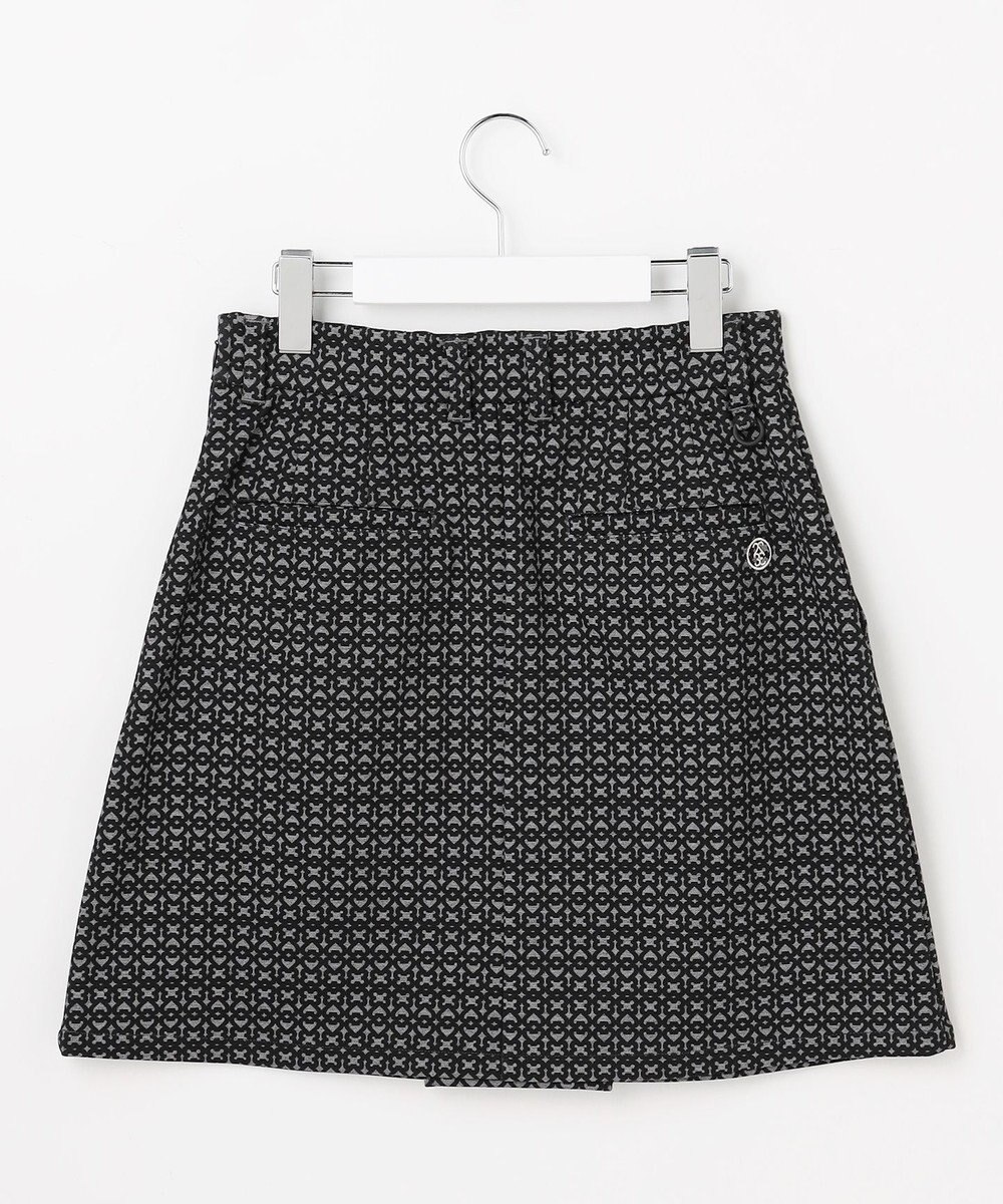 23区GOLF 【WOMEN】裏起毛ジャージースカート ストレッチ モノグラム 上品スタイル 