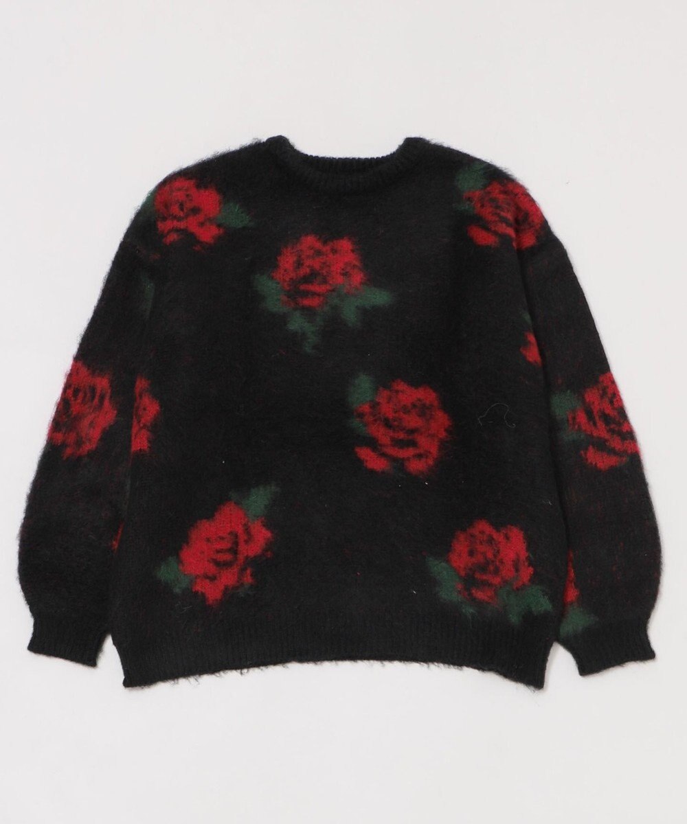 WEGO 【2025年秋冬新作】シャギーパターンニットBIGプルオーバー 