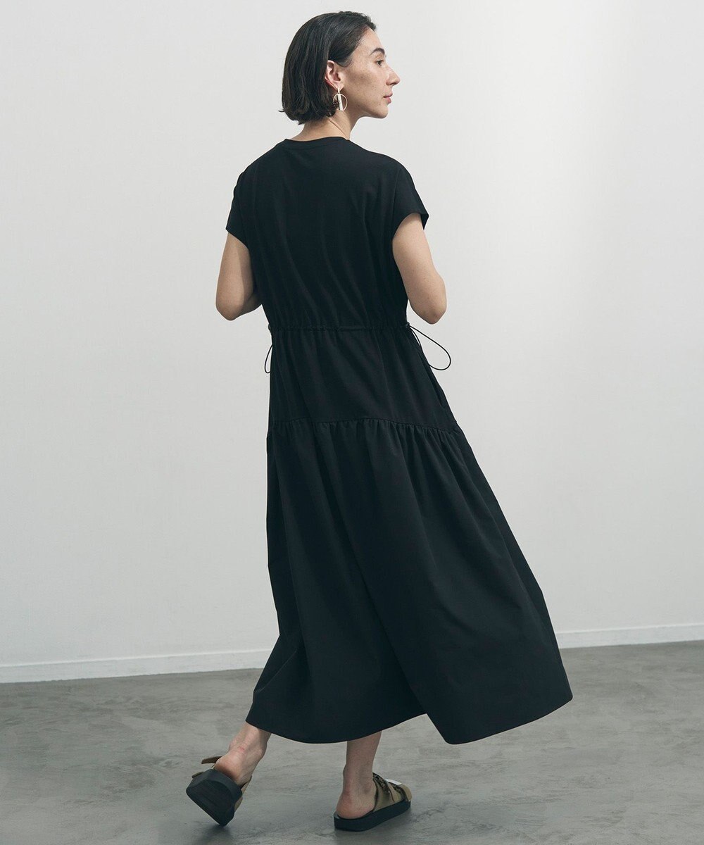 UNFILO L BEAUTY-FORM T コンビティアード ワンピース 