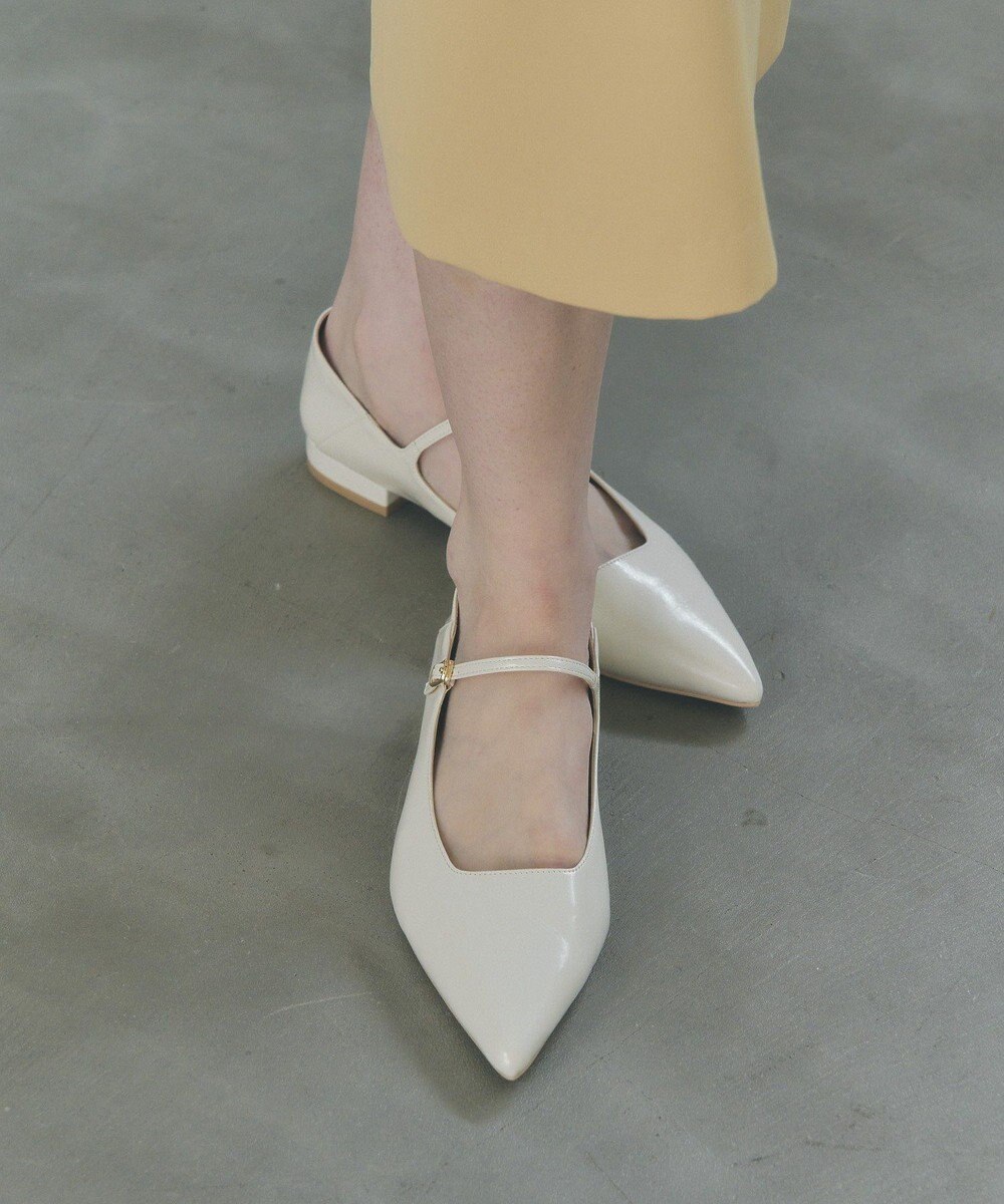 YECCA VECCA メリージェーンストラップパンプス 