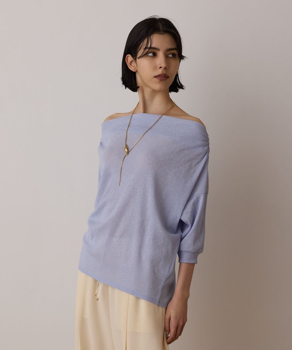 GRACE CONTINENTAL ドレープカットトップ 