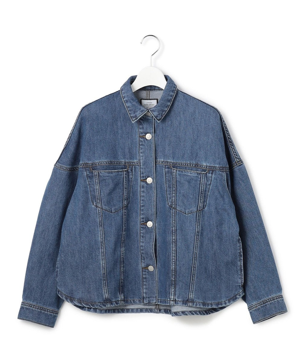 J.PRESS YORK STREET 【WOMEN】ソフトワイドデニム シャツジャケット 